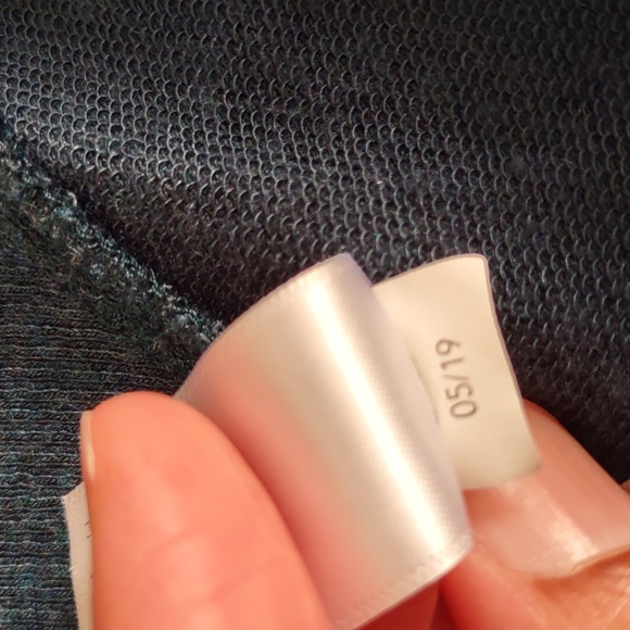 Athleta XS Green Modal Blend Open Front Waterfall Sweater - Picture 5 of 11